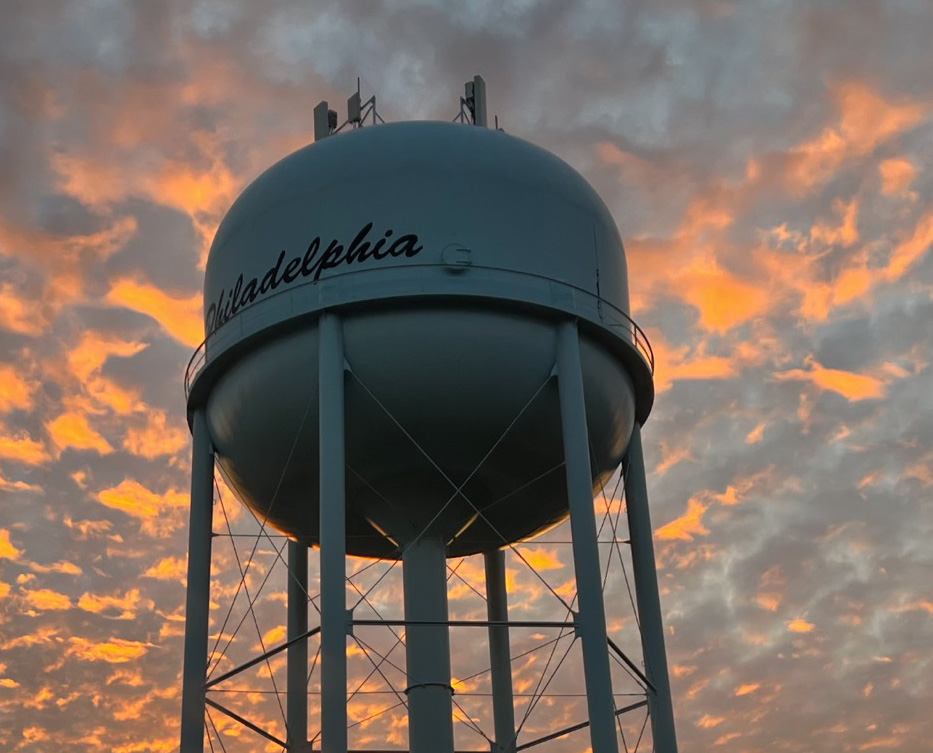 Philadelphia water tower